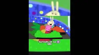 Peppa big gaat naar het pretpark! ( heel grappig! )