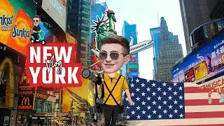 HAYALİMİ GER&Ccedil;EKLEŞTİRDİM NEW YORK'A GİTTİM / TIMES SQUARE / Vlog