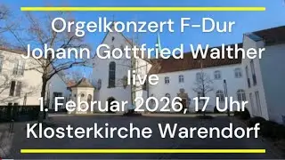 Johann Gottfried Walther - Concerto F-Dur, played by Ulrich Grimpe 