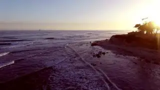 goleta, california -- dji phantom 3 flight