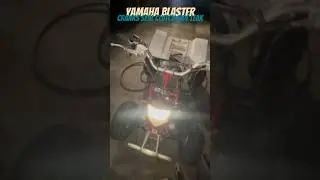 Yamaha blaster Crank seal leak