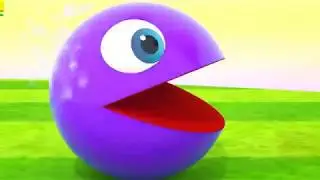 Pacman Dragon roll around Island and meat Big Friends Surpise Toys Eggs Bunny Mold For Children