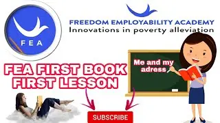 FEA || First Lesson of First Book || Freedom English Academy, Freedom Eploybility Academy