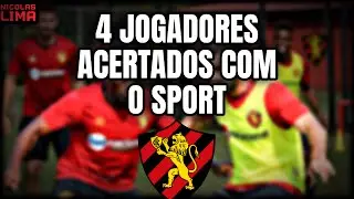 💣🚨ATENÇÃO!!- 4 JOGADORES ACERTADOS COM O SPORT SEGUNDO ÍTALO RODRIGUES 