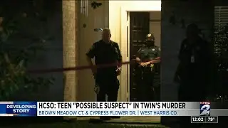 17-year-old a suspect in his twin sister&rsquo;s stabbing death in west Harris County, sheriff says