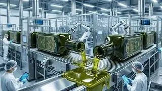 Inside a Modern Olive Oil Factory: From Fresh Olives to Extra Virgin Olive Oil (Full Process)