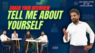 Crack Your Interview: Tell Me About Yourself | Job Interview Tips -  Freshers & Professionals Guide