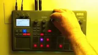KORG Electribe 2 / EMX2 Demo - My first custom pattern