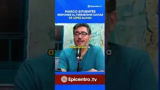 Marco Sifuentes responde al t3rr0r1sm0 caviar de&nbsp;L&oacute;pez&nbsp;Aliaga #shorts