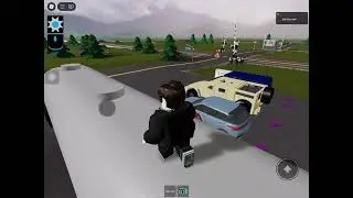 (Roblox) Camper Van Hits a Train & Tanker Truck Crashes a Train in Netherlands