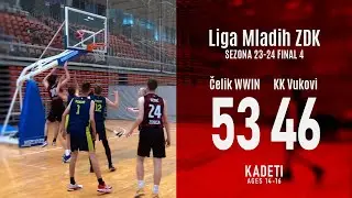 OKK Čelik WWIN vs KK Vukovi Final 4 #fullgame #basketball #2024