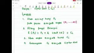 Pengantar Kriptografi|Shift Cipher (Caesar Cipher)