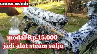 cara membuat alat cuci salju - snow wash