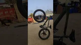 fat bike suspension cycle video 💥🥵#viral #stunt #fatbikecycle #hype #mtbvikashrider #bmxcycle #short