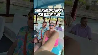 Universal Orlando Water Taxi From Sapphire Falls to CityWalk