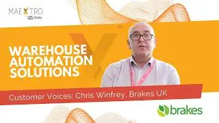 Warehouse Automation Solutions using SAP BTP & Maextro | Visual Case Study: Brakes | Bluestonex