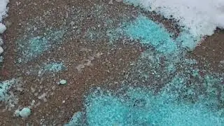 Blue Heat Calcium Blend Professional Grade Ice Melt, Negative 25-Degree Effectiveness, Melter