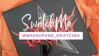 Jeffree Star  $6 🖤💜🩶🎃 Mystery Treat Weirdo Palette Swatches Secret Santa Gift SwatchMe