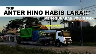 Bawa Truk Hino Habis Laka !!! Trip Anter Hino Pake Volvo FMX