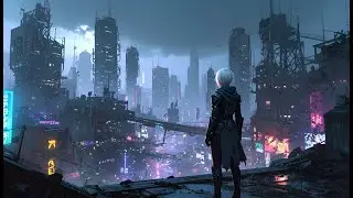 NORA – Neon Rebirth | Dark Retrowave • Cyberpunk Ambient • Cinematic Chill