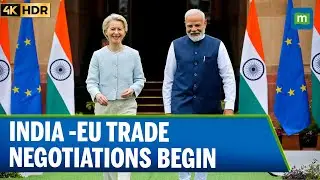 EU Chief Ursula Talks to PM Modi Over FTA | India-EU Trade Negotiations Begin | 4K | N18G