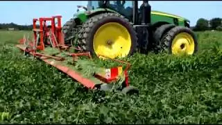 Meneguzzo Weed Trimmer: Working in Organic Soybeans