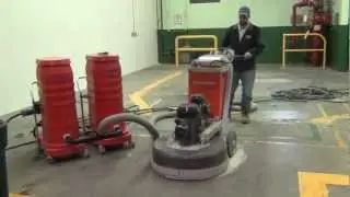 220-S DuoVac by Ruwac (In Action - Concrete Grinding) |  