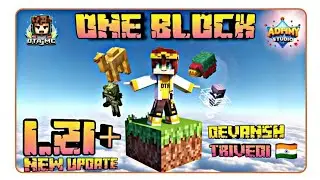 MINECRAFT ONE BLOCK MAP DOWNLOAD 1.21.41. NEW UPDATE DOWNLOAD#minecraft