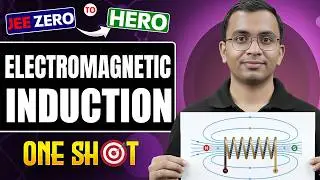 ELECTROMAGNETIC INDUCTION Class 12 | Complete JEE Physics One Shot in Pure English