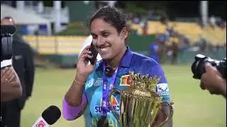 President #RanilWickramasinghe congratulates #ChamariAtapattu and