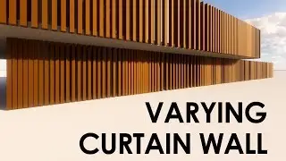Ribbon Facade Variation in Revit