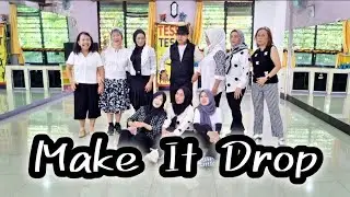 MAKE IT DROP || LINE DANCE || Chor : Rebecca Lee (MY) - Nov'2025