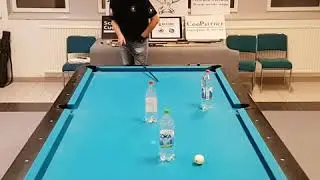 Guy Uses Different Objects and Does Amazing Trick Shots While Playing Pool - 1118179