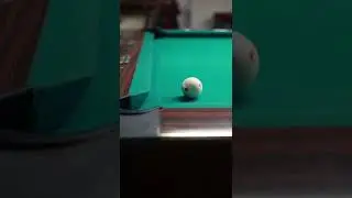 Force follow on the cue ball #follow #followthrough #stroke #8ball #9ball #pool #billiardslovers