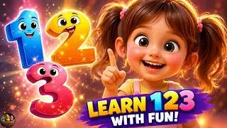 Learn 1 2 3 with Fun | Kids Song #cartoon #123 #fun #animation #educationalvideo #toddlers #rhymes