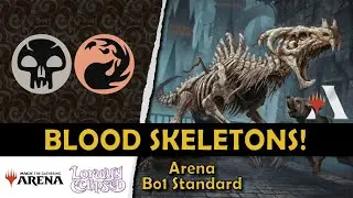 Blood Skeletons Is a Nightmare They Can&rsquo;t Escape #mtgarena #lorwyn #standard #mtg