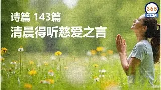 恩典的赞美  |   清晨得听慈爱之言  (诗篇 143篇)  🎵🎵🎶🙏🌟