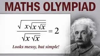 USA || A Nice Radical Algebra Problem || Maths Olympiad 