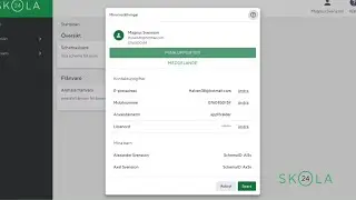 Redigera kontaktuppgifter