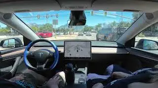 Tesla Full Self Driving to Walmart! No disengagement's!