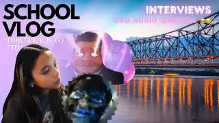 School vlog *THROWBACK TO 7TH* with interviews! bad audio 😞