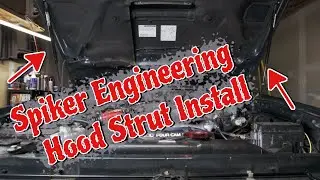 Лучшая модификация 4Runner 3-го поколения! -- Установка стоек капота Spiker Engineering