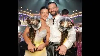 Who claimed the first-ever 'Dancing with the Stars' Len Goodman Mirrorball Trophy?#usentertainment