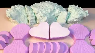 #ASMR Baking soda 2 colours #explore