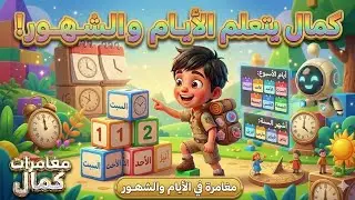 تعلم الأيام والشهور مع كمال