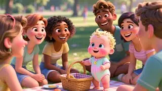 Baby&rsquo;s Picnic at Sunny Park 🌞🧺 | Learn ABC & 123 for Kids | Fun Preschool Learning Video