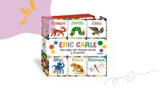 Eric Carle - Una caja con muchos libros y un puzzle