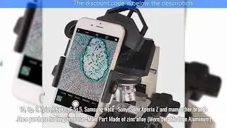 Gosky Universal Cell Phone Adapter Mount   Compatible Binocular Monocular Spotting Scope Telescope M