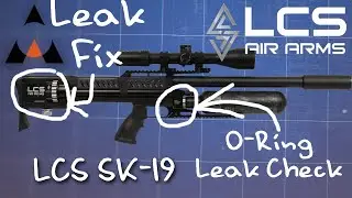 Руководство по замене уплотнительного кольца для LCS Air Arms SK-19 Full Auto