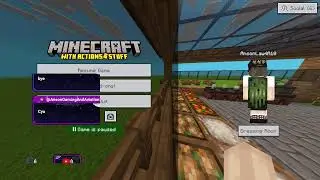 Opening A Food Stall in Minecraft!